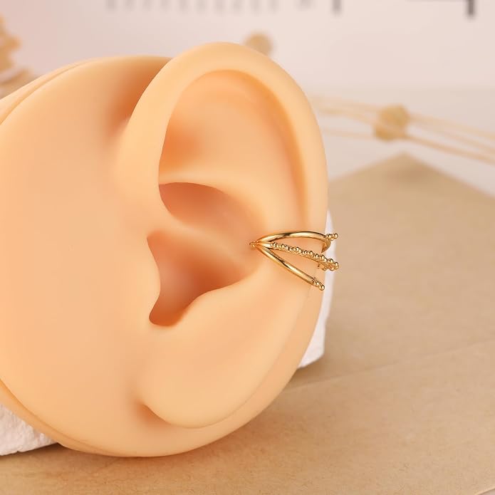 316L Surgical Steel Septum Clicker Ring Nose Ring Hoop Sleeper Hoop Earring Helix Rook Conch Cartilage Daith Tragus Earrings Lobe Nose Piercing Jewelry for Women