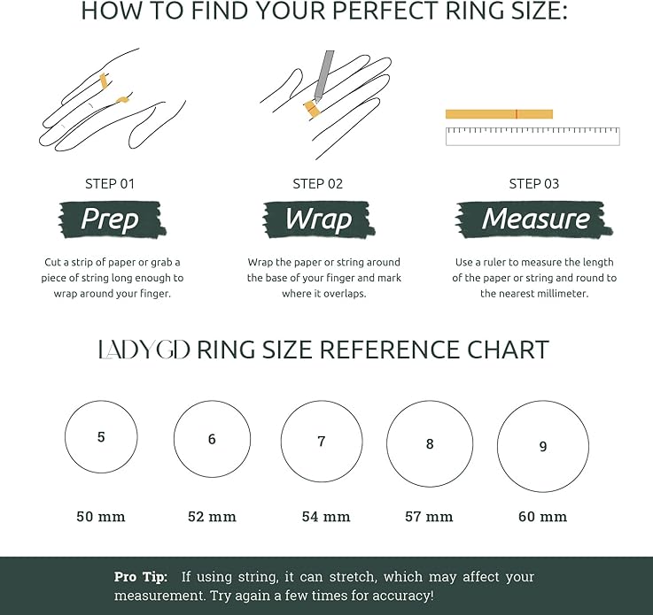 Birth Flower Ring for Women 14K Gold Plated Floral Minimalist Stackable Finger Jewelry Birthday Gifts