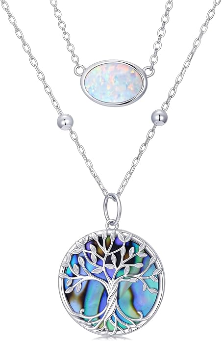 Midari Ocean Necklace 925 Sterling Silver Flamingo Mama Bear Dolphin Penguin Sea Turtle Axolotl Desert Cactus Nautical Rudder Tropical Palm Compass Wave Pendant Boho Jewelry Gifts for Women Men