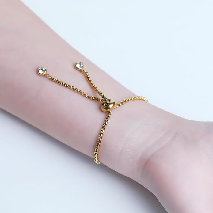 AUNTESIGN Forget-Me-Not Pressed Wildflower Bracelet | Pressed Flower Bracelet | Gold/Silver Pressed Flower Jewelry | Personalized Handmade Jewelry | Gift For Women