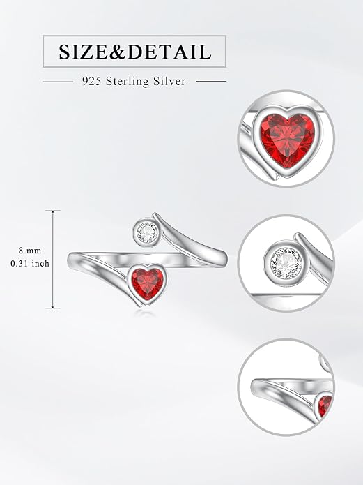 Midari Toe Rings for Women 925 Sterling Silver Hypoallergenic Adjustable Open Band Ring for Women Summer Beach Open Toe Jewelry Foot Jewelry