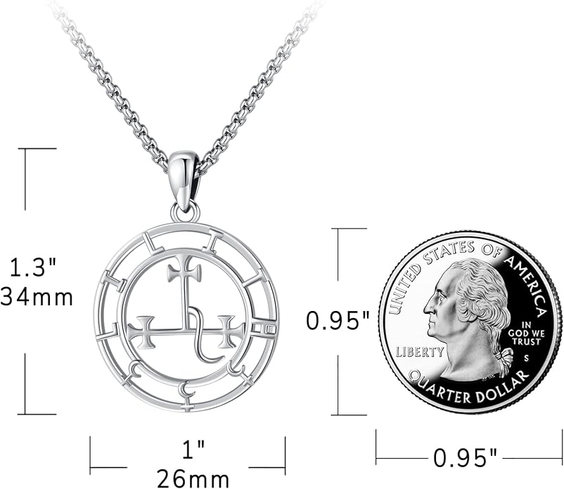 Witchy Jewelry for Women Men Nudo De Bruja Plata 925 Original Witches Knot Necklace Tetragrammaton Hecate Necklace Lilith Necklace Pentagram Necklace Cat Necklace Triple Moon Goddess Pendant Necklace