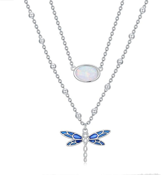 Midari Ocean Necklace 925 Sterling Silver Flamingo Mama Bear Dolphin Penguin Sea Turtle Axolotl Desert Cactus Nautical Rudder Tropical Palm Compass Wave Pendant Boho Jewelry Gifts for Women Men