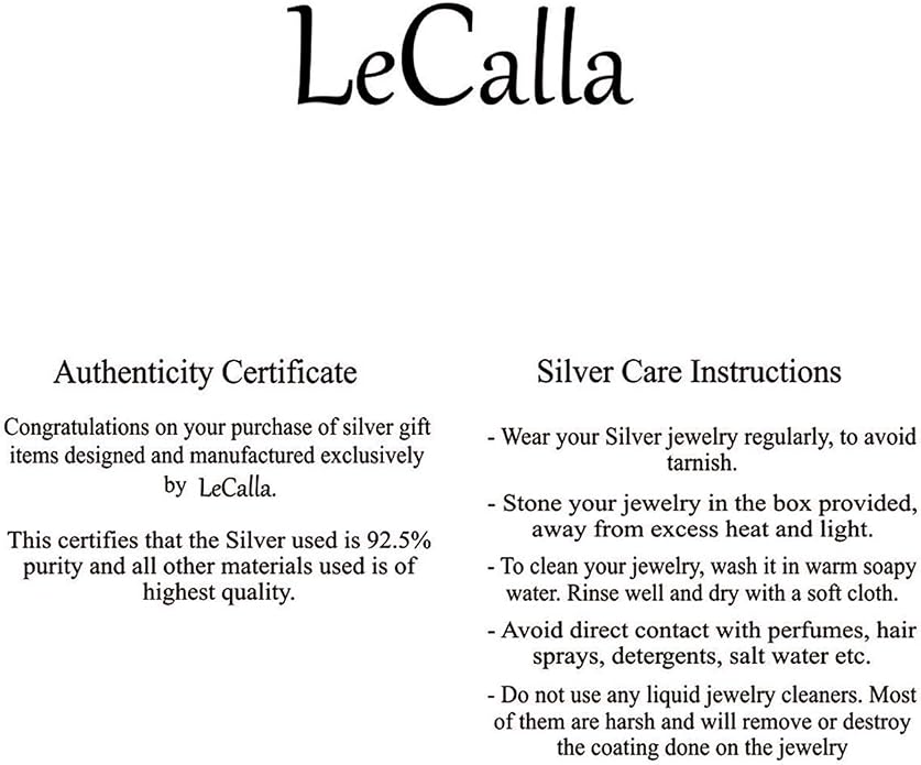 LeCalla 925 Sterling Silver Leverback Drop Earrings | Lightweight Celtic-Knot Filigree Heart Teardrop Dangle Earring for Women's Gift for Her