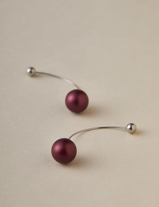 Trendy Long Thread Ball Dangle Earrings Set for Women, Colorful Drop Earrings, 6/16 Pcs DIY Interchangeable Aluminum Alloy Beads, Titanium Ear Hooks, Lightweight and Sensitive Ear Friendly
