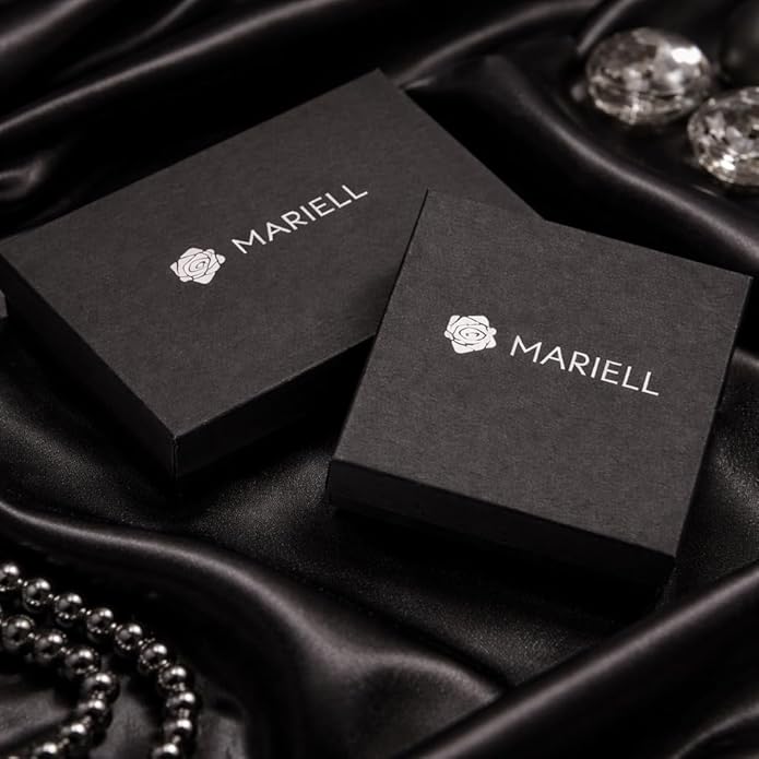 Mariell Cubic Zirconia Crystal Teardrop Dangle Bridal and Wedding Earrings, CZ Jewelry for Brides, Bridesmaids, Homecoming, Prom and Dressy Everyday Wear