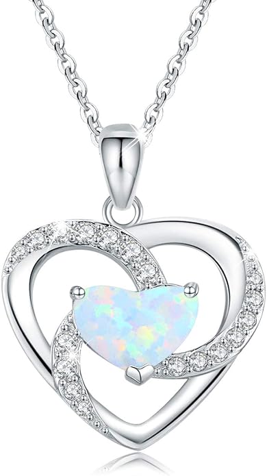 Cuoka 925 Sterling Silver Heart Necklace I Love You to The Moon and Back Pendant Sun Star Moon Necklace Jewelry for Women with Gifts Box