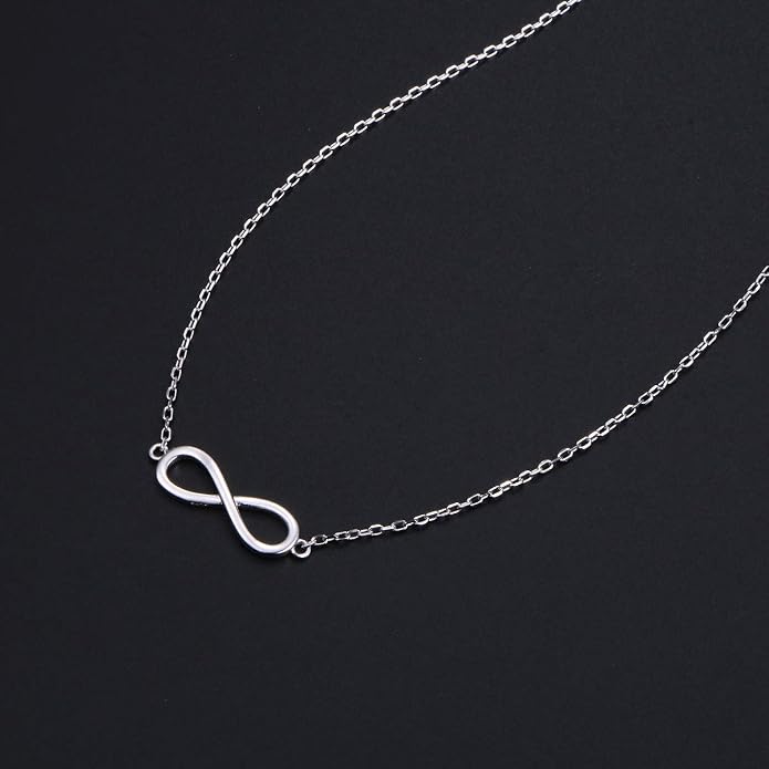DAOCHONG S925 Sterling Silver Choker Short Necklace Pendant for Women Jewelry Gift