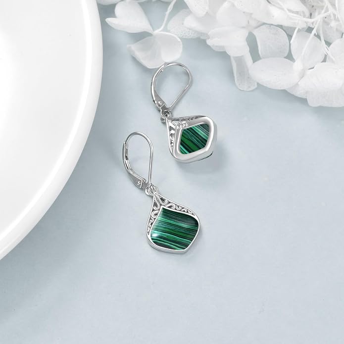 Teardrop Earrings Sterling Silver Filigree Irish Celtic Teardrop Drop Earrings Jewelry Gifts For Women