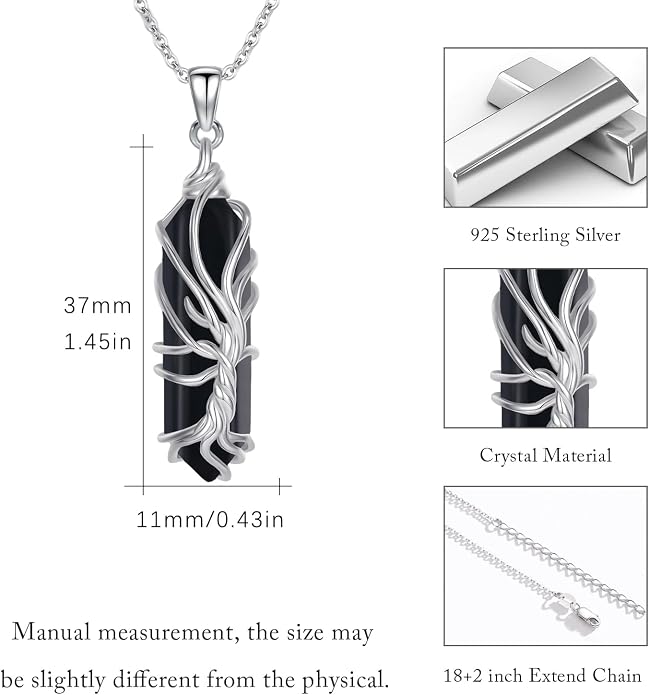 Crystal Necklace 925 Sterling Silver Rose/Sunflower Necklace for Women Jewelry Gifts for Women