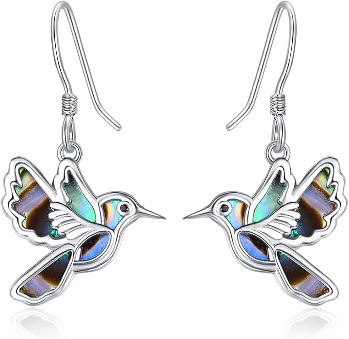 Dreamboat Cute Animal Dangle Drop Earrings for Women 925 Sterling Silver Hypoallergenic Animals Hook Earring Birthday Party Jewelry Gifts for Sensitive Ears