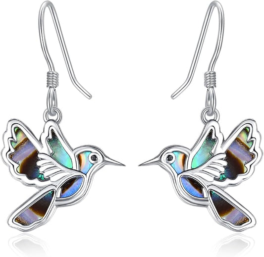 Dreamboat Cute Animal Dangle Drop Earrings for Women 925 Sterling Silver Hypoallergenic Animals Hook Earring Birthday Party Jewelry Gifts for Sensitive Ears