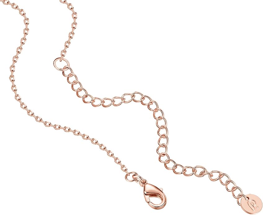 PAVOI 14K Gold Plated Station Necklace - Simulated Diamond Layering Necklaces - Womens CZ Chain
