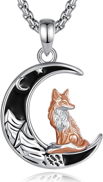Vito 925 Sterling Silver Viking Necklace for Women Men, Viking Dragon/Wolf/Horse/Tree of Life Pendant Norse Amulet Nordic Jewelry for Men