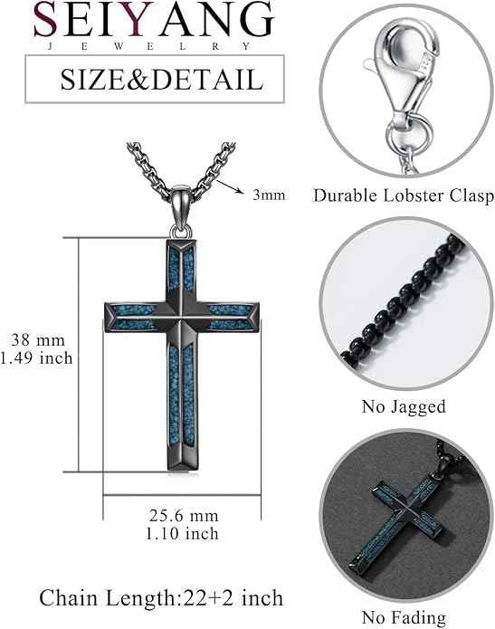 Seiyang Crown of Thorns Necklace 925 Sterling Silver Crown Pendant Amulet Jewelry Gifts (with Gift Box)