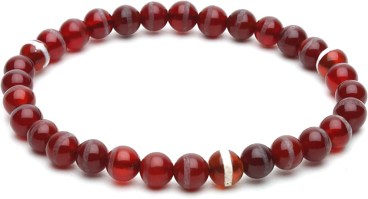 Arihant Gems And Jewels Reiki/Yoga Healing Crystal Stretchable Bracelet,100% Natural And Certified, Astrological Gemstone, Unisex Both For Men & Women - (8 Mm)