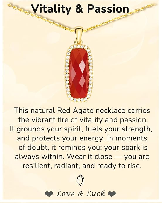 Natural Gemstone New Beginnings Birthday Graduation Gifts 925 Silver Jewelry Plated with 18K Gold Protection Necklace for Women