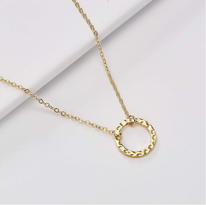 Lcherry Dainty Choker Necklace for Women 14K Gold Plated Choker Necklace Gifts for Her
