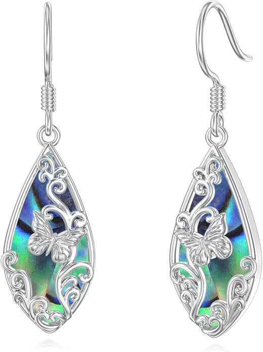 Seiyang Dangle Earrings 925 Sterling Silver Animal/American Flag/Turquoise Dangle Drop Earrings Jewelry Gifts for Women