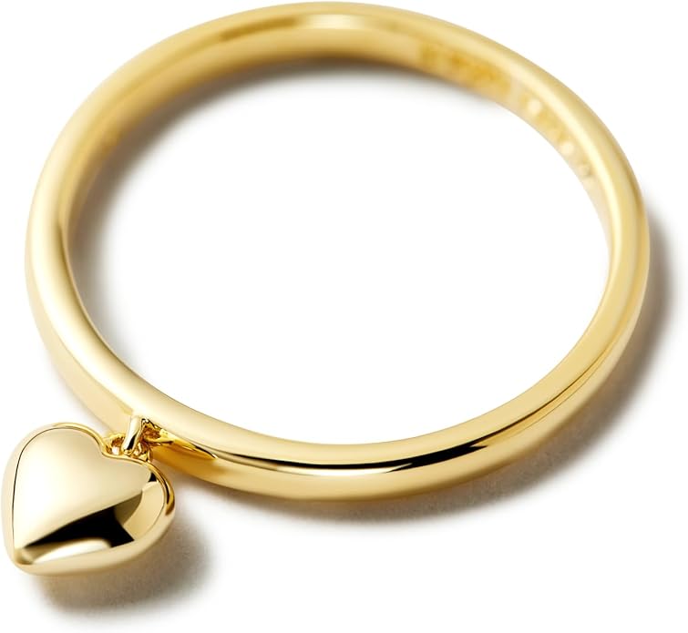 Ana Luisa Gold Rings for Women - 14K Gold Plated Rings for Women Non Tarnish - Trendy Stacking Ring for Daily Wear - Twisted, Heart, Eternity Ring Styles - Hypoallergenic & Water-Resistant Jewelry