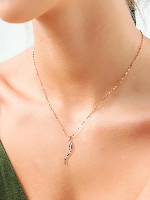 SILVERCUTE 925 Sterling Silver Necklace for Women,1mm/1.3mm/1.5mm/1.6mm Thin Silver Cable Chain/Box Chain/Rope Chain Necklace with Extension Chain,18/20/22/24/26/28/30 Inch