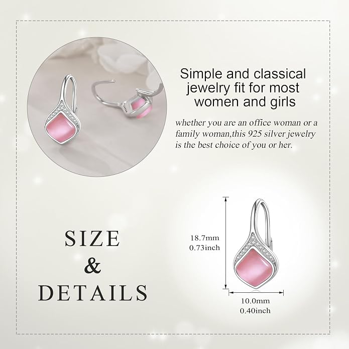 Teardrop Earrings Sterling Silver Filigree Irish Celtic Teardrop Drop Earrings Jewelry Gifts For Women