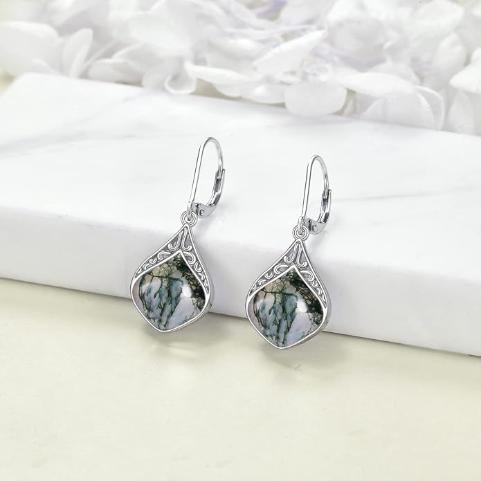 Teardrop Earrings Sterling Silver Filigree Irish Celtic Teardrop Drop Earrings Jewelry Gifts For Women