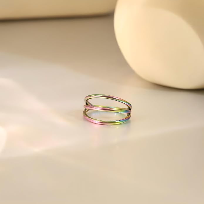 316L Surgical Steel Septum Clicker Ring Nose Ring Hoop Sleeper Hoop Earring Helix Rook Conch Cartilage Daith Tragus Earrings Lobe Nose Piercing Jewelry for Women