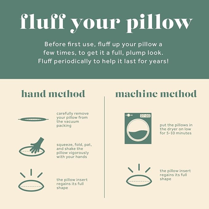 ComfyDown 18x22 Throw Pillow Insert, Down & Feather Fill, 100% Cotton Cover, Made in USA – Premium Soft Lumbar Decorative Pillow Form Sham Stuffer for Bed, Sofa & Couch