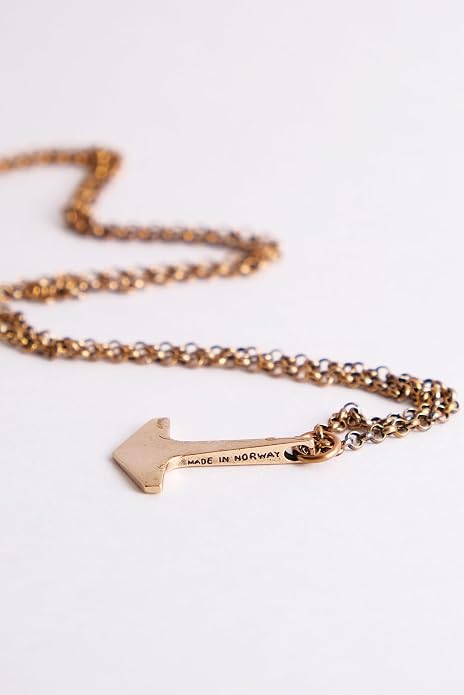 Made in Norway Thor's Hammer Necklace Fitjar Museum Replica Mjolnir