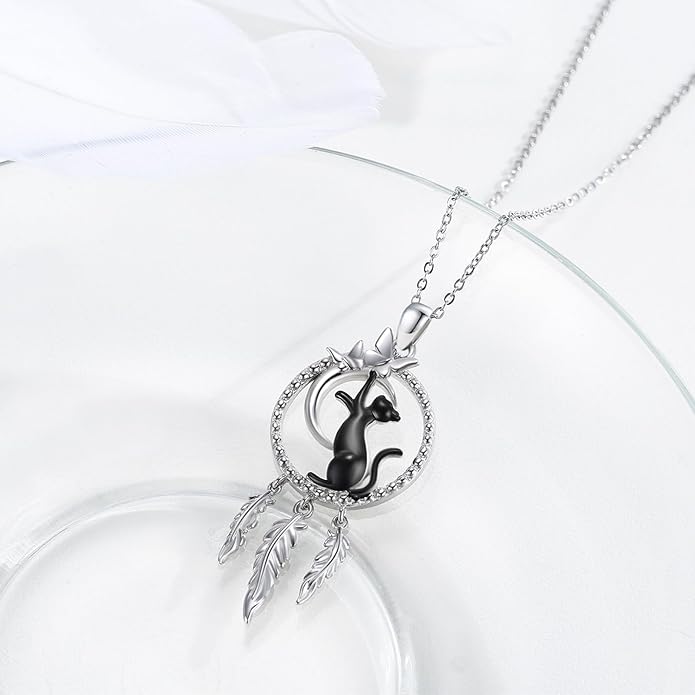 Cuoka 925 Sterling Silver Heart Necklace I Love You to The Moon and Back Pendant Sun Star Moon Necklace Jewelry for Women with Gifts Box