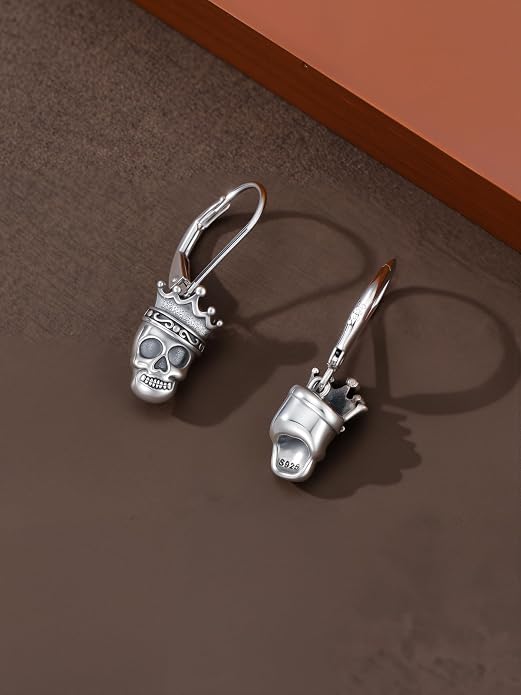 Animal/Leaf/Gothic Dangle Earrings 925 Sterling Silver Animal/Leaf/Gothic Dangle Drop Earrings Easter/Halloween/Christmas Jewelry Gifts for Women Her