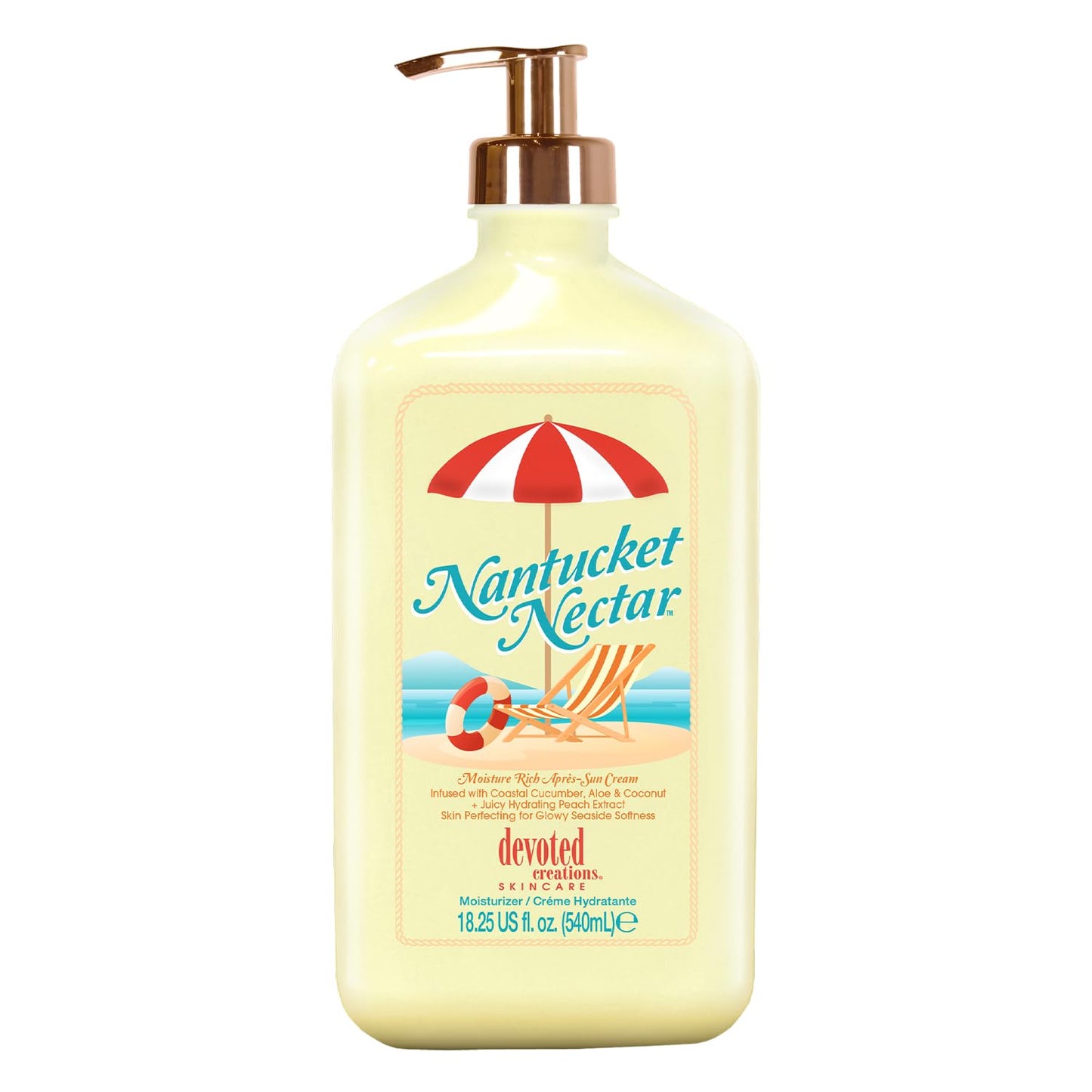 Devoted Creations Nantucket Nectar - Moisture Rich Après-Sun Cream After Sun Body Hydrator