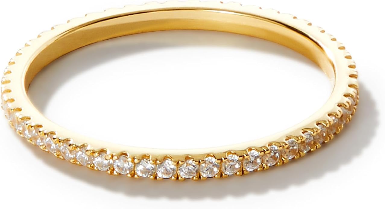 Ana Luisa Gold Rings for Women - 14K Gold Plated Rings for Women Non Tarnish - Trendy Stacking Ring for Daily Wear - Twisted, Heart, Eternity Ring Styles - Hypoallergenic & Water-Resistant Jewelry