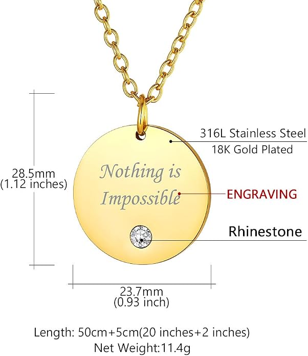 Custom4U Personalized Birthstone Bar Necklaces for Women, Custom Handmade Silver/Black/Gold Vertical Bar Pendants with 1-3 Names Engraved,Unique Memorial Necklace for Her
