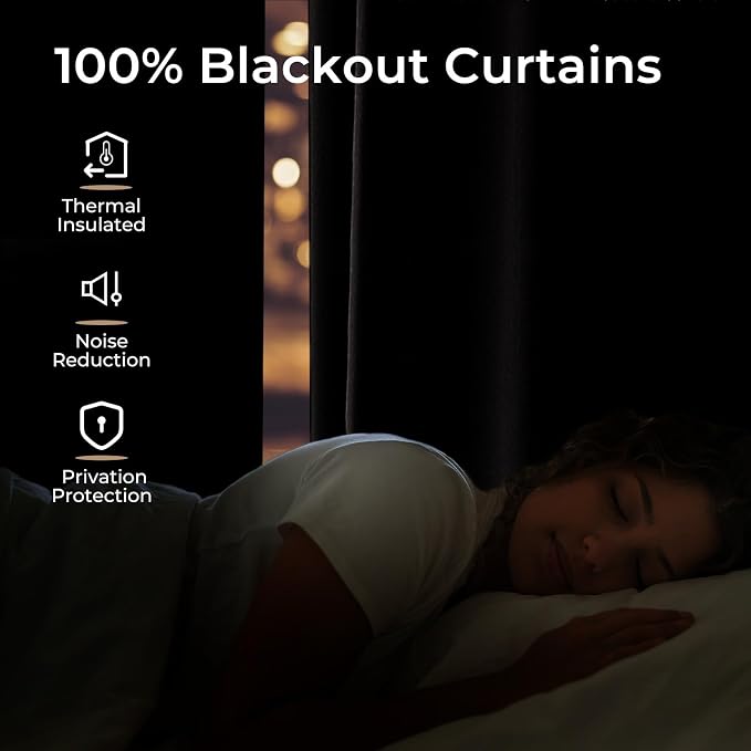 CAPALOCA Navy Blue Linen Pinch Pleated Curtains Blackout, 100% Black Out Curtains 90 inch Long for Bedroom, Blackout Thermal Insulated Pinch Pleated Drapes for Living Room, 60" W x 90" L, 1 Panel