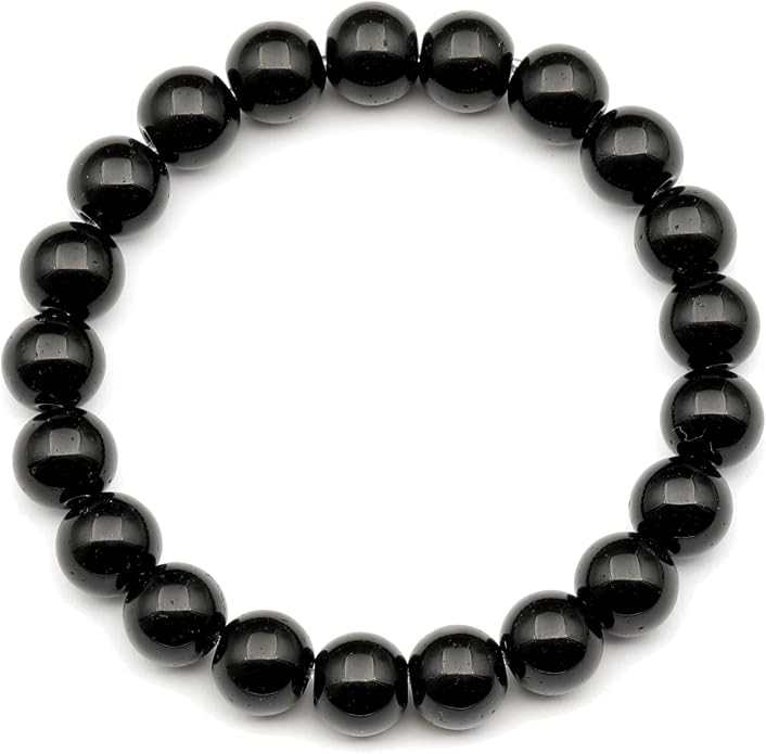 Natural Gemstone Beaded Stretch Bracelet for Men & Women | Handmade 8mm Stone Jewelry | Zodiac Chakra Elastic Bracelet | Meaningful Gift Collection