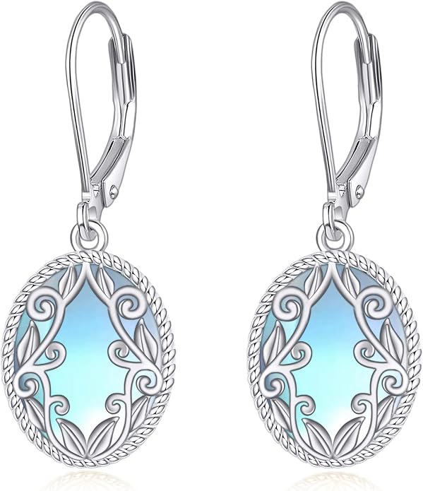 Teardrop Earrings Sterling Silver Filigree Irish Celtic Teardrop Drop Earrings Jewelry Gifts For Women