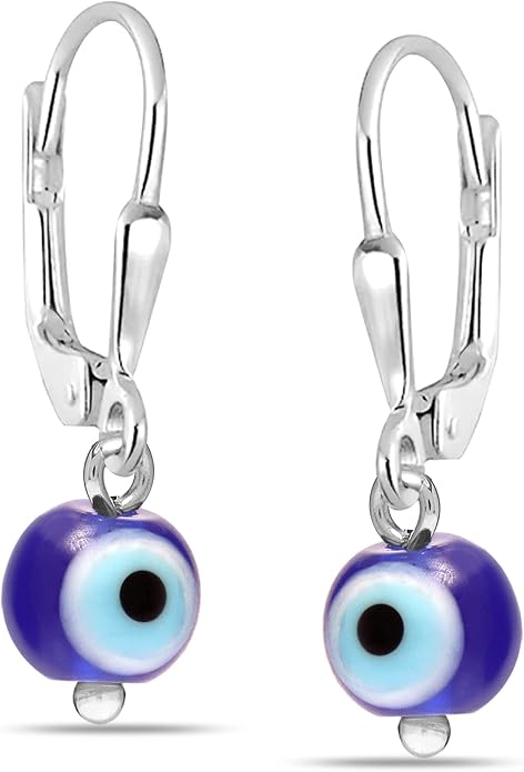 LeCalla 925 Sterling Silver Leverback Drop Earrings Lightweight Bohemia Teardrop Drop Dangle Earring for Women
