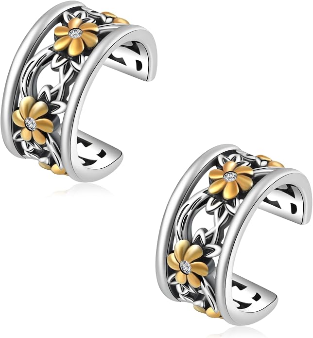 Cuff Earrings 925 Sterling Silver Ear Cuff Earrings Non-Piercing Fake Helix Cartilage Cuff Earrings Various Styles Ear Cuffs Fine Jewelry for Women