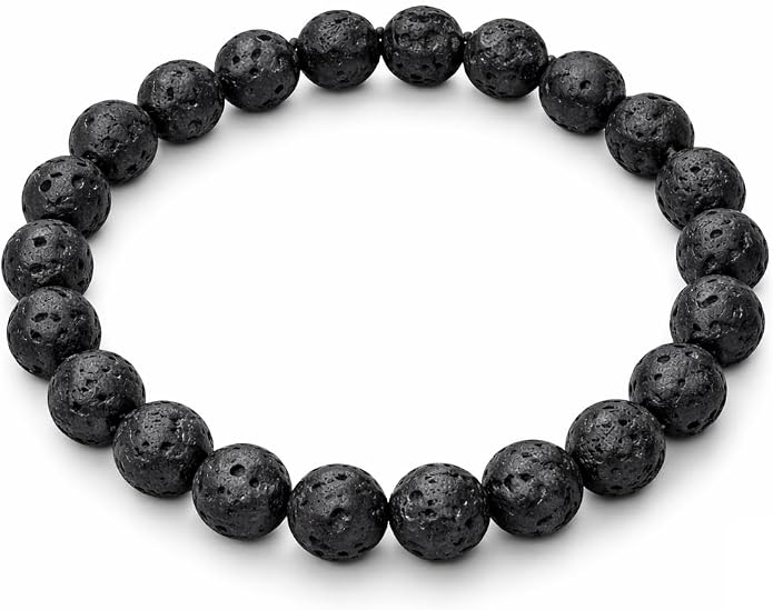 Natural Gemstone Bead Bracelet for Women – Healing Crystal Reiki Bracelet, Handmade Spiritual Protection Jewelry, Energy Stone Stretch Bracelet Gift for Women & Girls