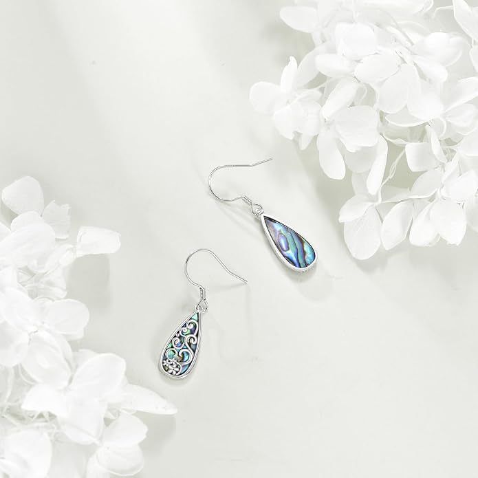 Dolphin/Teardrop/Filigree Earrings Earrings for Women Dangle Earrings 925 Sterling Silver Dangle Earrings Jewelry for Women
