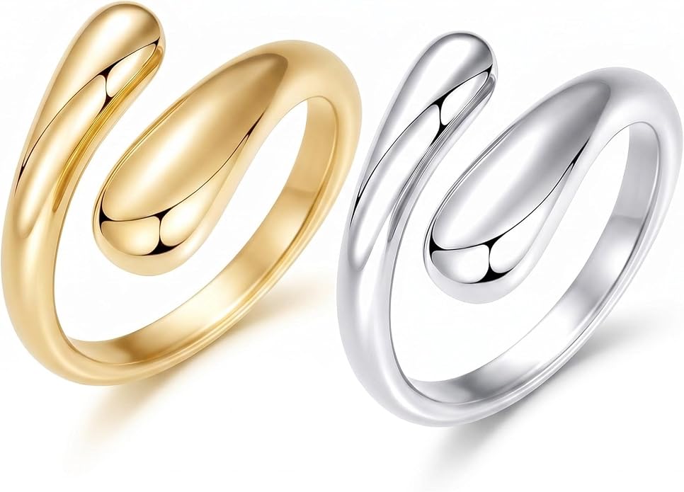 Stackable Eternity Ring for Women 14K Gold Plated Cubic Zirconia Simulated Diamond Wedding Band Silver Jewelry