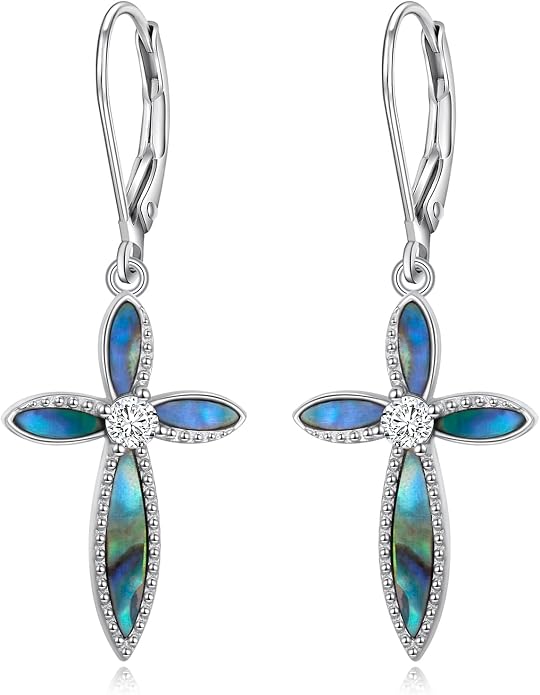 925 Sterling Silver Filigree Dangle Drop Earrings Daisy/Lotus/Rose Flower/Moonstone Leverback Teardrop Earrings for Women Infinity Celtic Knot Daisy Lotus Jewelry for Mothers Day