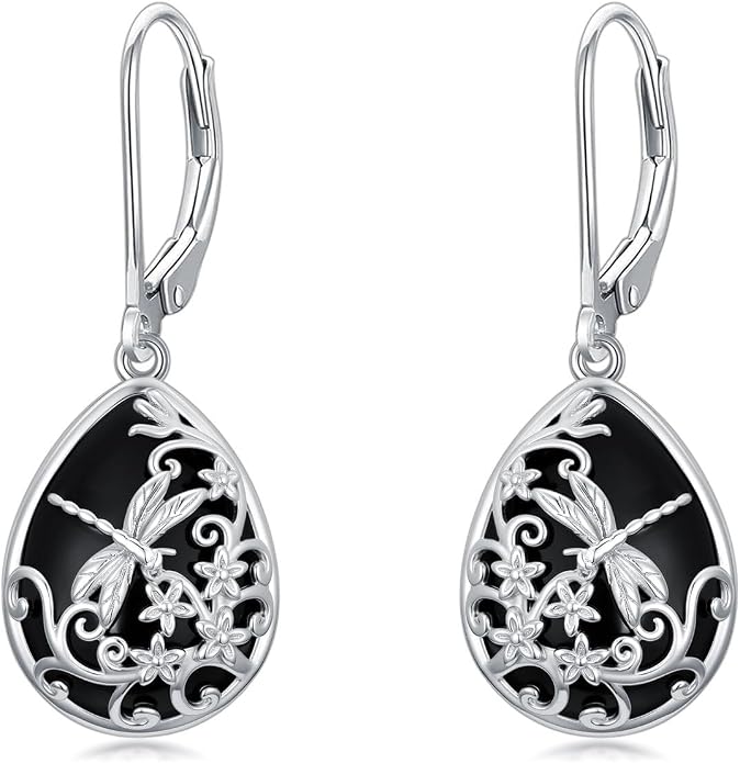 Dorunmo 925 Sterling Silver Western Dangle Earrings for Women Bohemian Earrings Hypoallergenic Christmas Jewelry Gifts for Women
