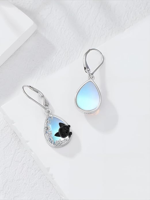 Seiyang Dangle Earrings 925 Sterling Silver Animal/American Flag/Turquoise Dangle Drop Earrings Jewelry Gifts for Women