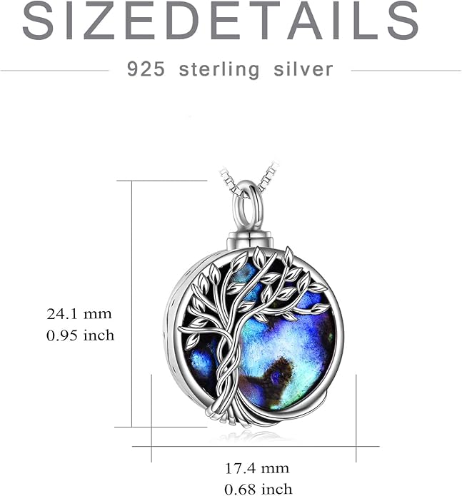 WINNICACA Tree of Life Gifts for Women 925 Sterling Silver Tree of Life Celtic Pendant Necklace Family Irish Jewelry Gifts for Women Wife Girlfriend Anniversary Birthday Gift