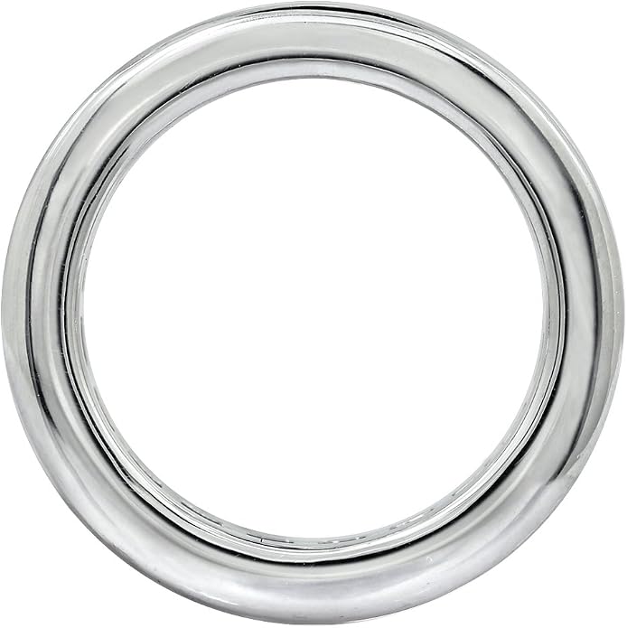 Amazon Essentials Platinum-Plated Sterling Silver Infinite Elements Cubic Zirconia Channel Princess-Cut All-Around Band Ring