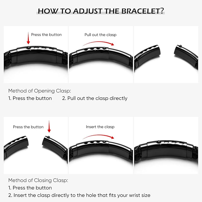 VNOX Men's Inspirational Mantra Engarved Handmade Braided Leather Adjustable Cuff Bangle Bracelet Encouragement Motivational Gift for Men