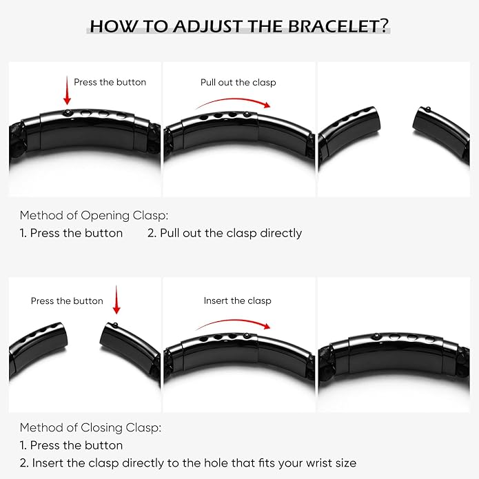 VNOX Men's Inspirational Mantra Engarved Handmade Braided Leather Adjustable Cuff Bangle Bracelet Encouragement Motivational Gift for Men
